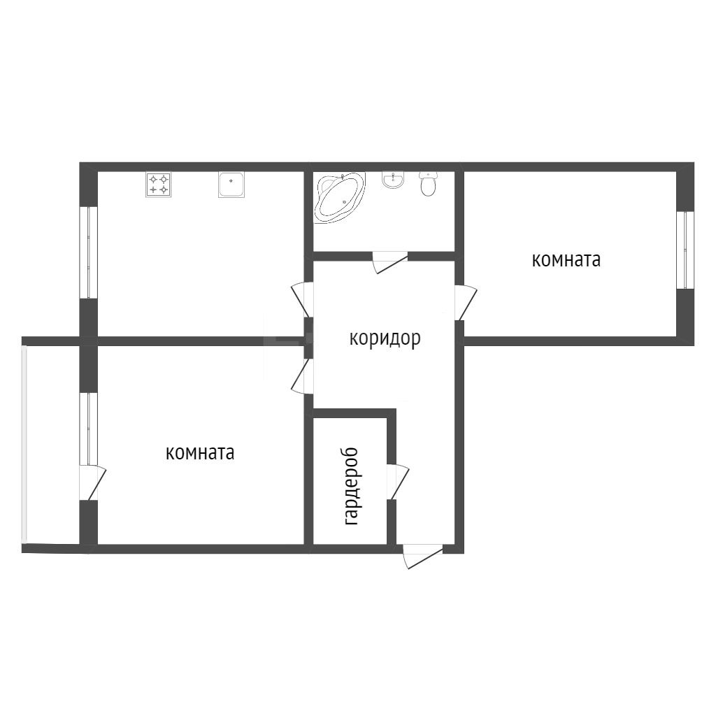 Продажа 2-комнатной квартиры, Златоуст, Молодежный кв-л, 3 Продажа 2-комнатной квартиры, Златоуст, Молодежный кв-л, 3