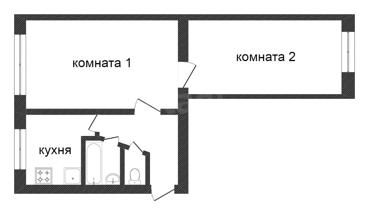 Продажа 2-комнатной квартиры, Златоуст, Дворцовая, 7а Продажа 2-комнатной квартиры, Златоуст, Дворцовая, 7а