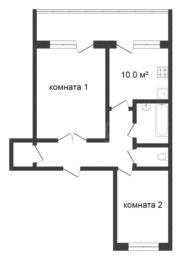 Продажа 2-комнатной квартиры, Златоуст, Пугачева, 106 Продажа 2-комнатной квартиры, Златоуст, Пугачева, 106