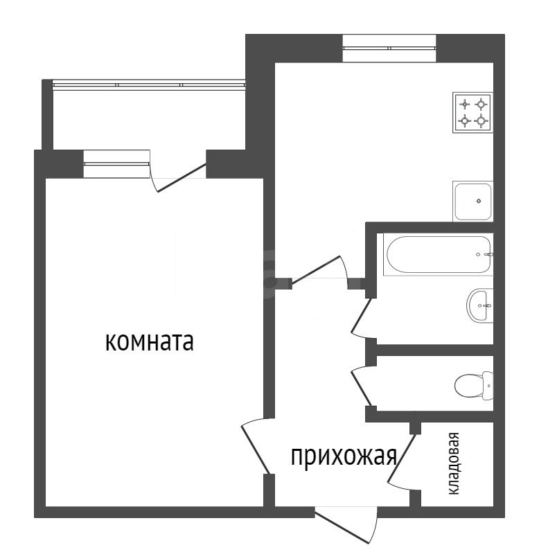 Продажа 1-комнатной квартиры, Красноярск, Тельмана, 15а Продажа 1-комнатной квартиры, Красноярск, Тельмана, 15а