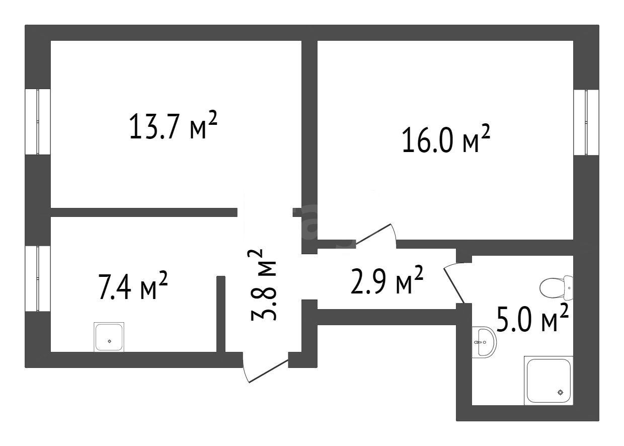 Продажа 2-комнатной квартиры, Овсянка, Гагарина, 18а Продажа 2-комнатной квартиры, Овсянка, Гагарина, 18а