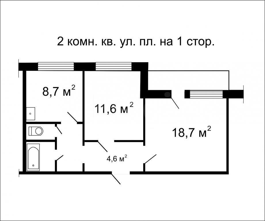 Продажа 2-комнатной квартиры, Златоуст, Пугачева, 16 Продажа 2-комнатной квартиры, Златоуст, Пугачева, 16