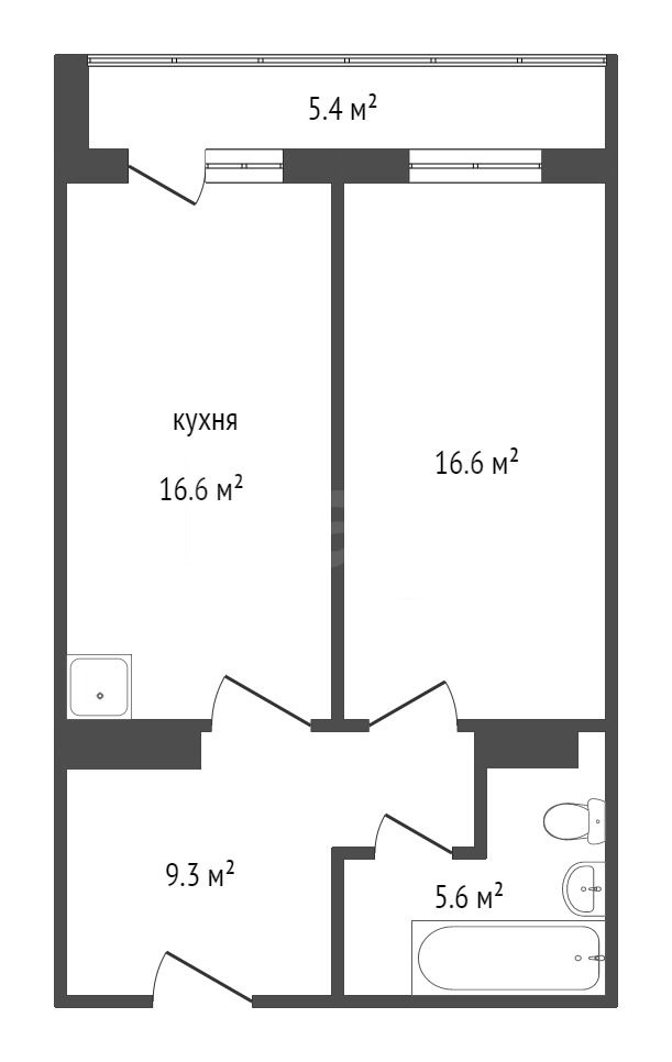 Продажа 1-комнатной новостройки, Красноярск, Лесопарковая, Курчатова д. 9 Продажа 1-комнатной новостройки, Красноярск, Лесопарковая, Курчатова д. 9