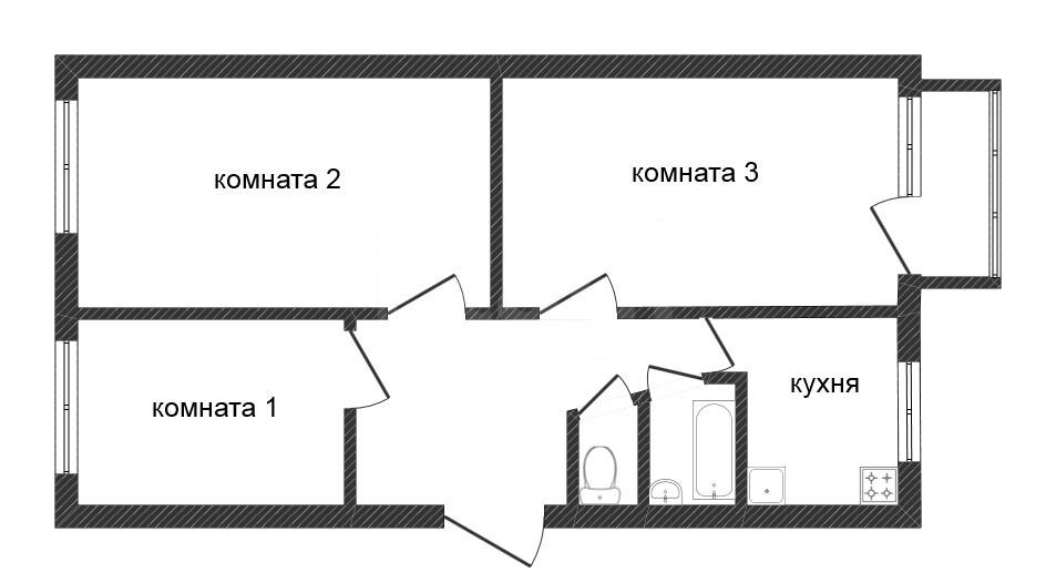 Продажа 3-комнатной квартиры, Златоуст, Строителей, 12 Продажа 3-комнатной квартиры, Златоуст, Строителей, 12