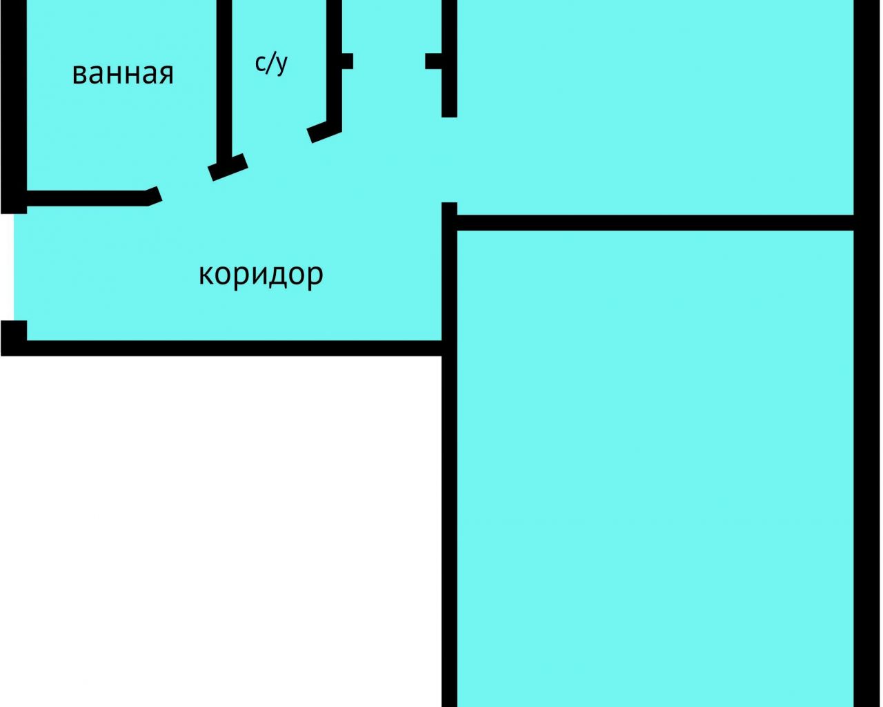 Объявление. г. Сургут, 2-комн.кв. 44.1кв.м, Бажова, 15. Фото 1