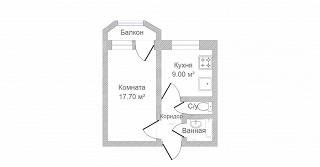 Объявление. г. Тюмень, 1-комн.кв. 33кв.м, Широтная, 13б. Фото 1