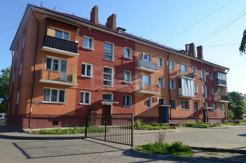 1-а комнатная квартира по адресу калининград, киевская ул, -.