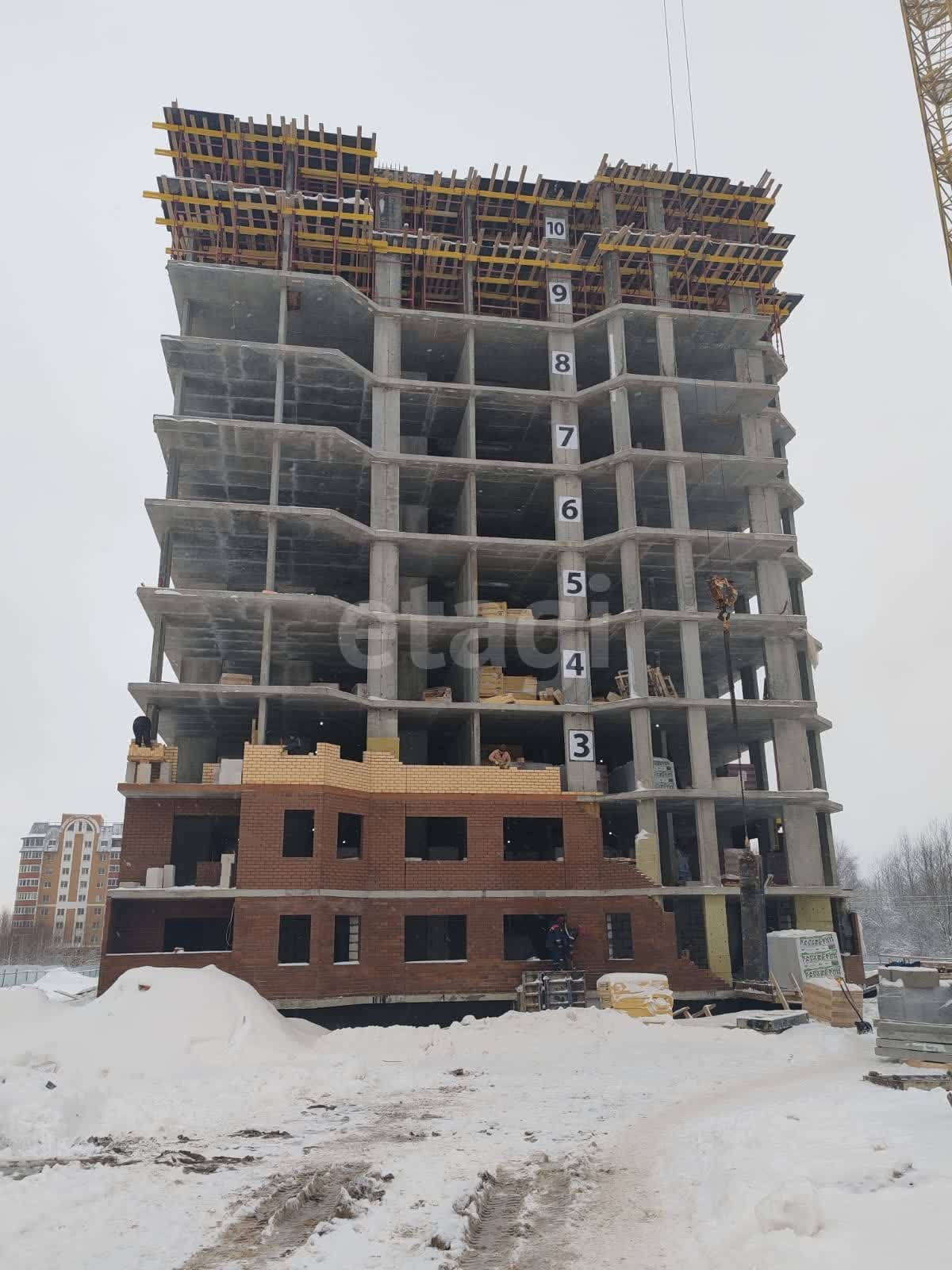 Продажа 2-комнатной новостройки, Калуга, Серафима Туликова,  4