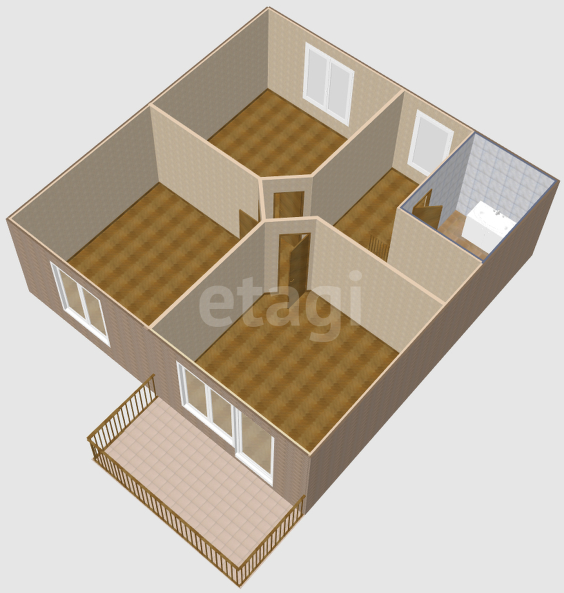 Продажа дома, 134м <sup>2</sup>, 7 сот., Южно-Сахалинск, Сахалинская область,  