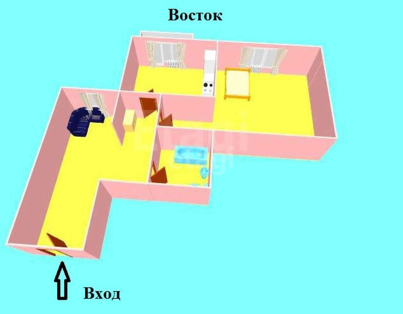 Продажа 1-комнатной квартиры, Южно-Сахалинск, Сахалинская область,  Южно-Сахалинск