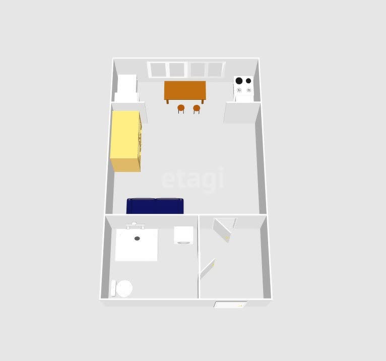 Продажа 1-комнатной квартиры, Южно-Сахалинск, Сахалинская область,  Южно-Сахалинск