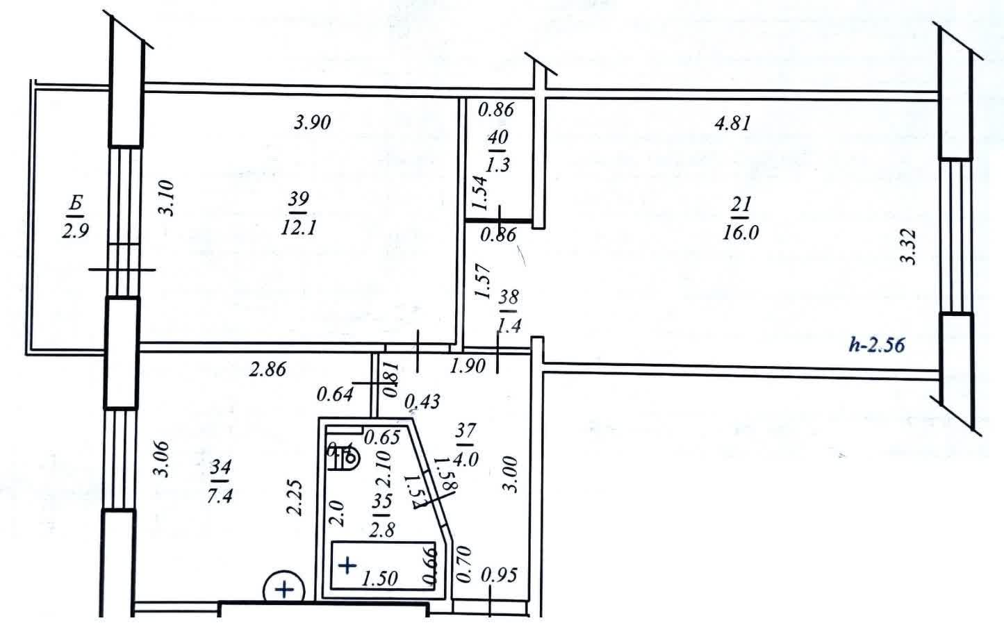 Продажа 2-комнатной квартиры, Южно-Сахалинск, Сахалинская область,  Южно-Сахалинск