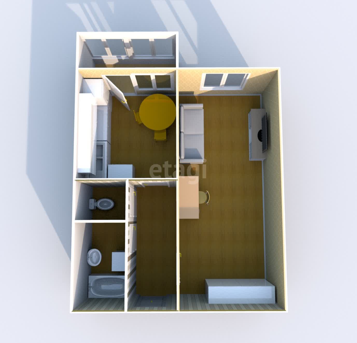 Продажа 1-комнатной квартиры, Южно-Сахалинск, Сахалинская область,  Южно-Сахалинск