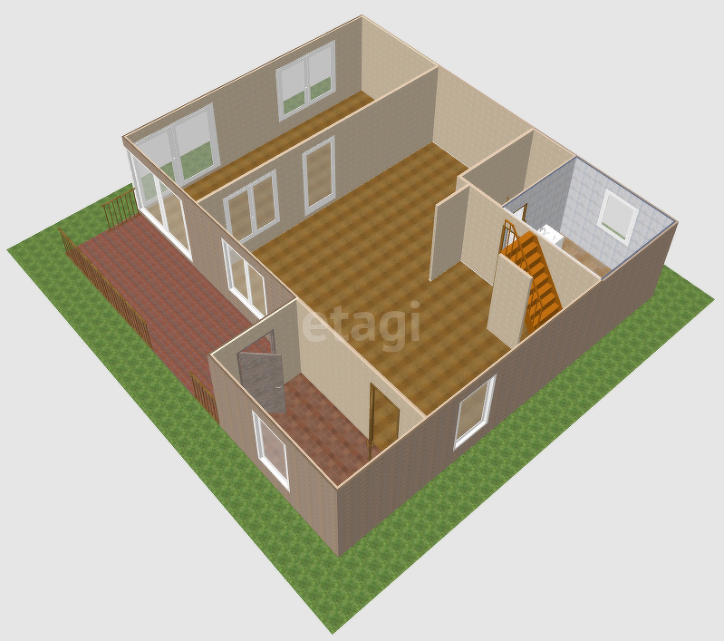 Продажа дома, 134м <sup>2</sup>, 7 сот., Южно-Сахалинск, Сахалинская область,  
