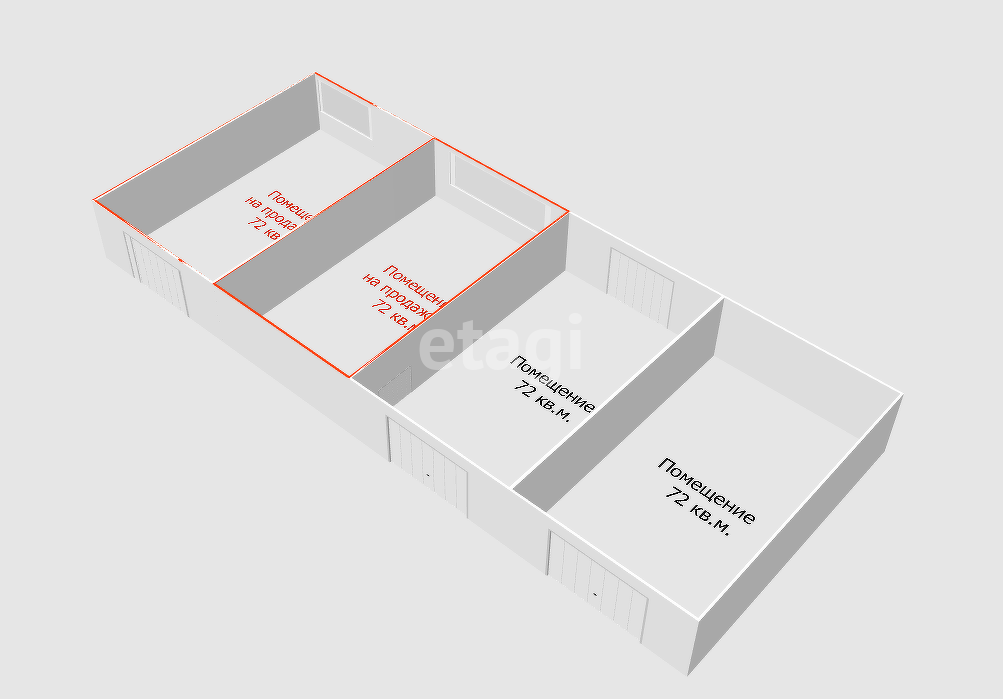 Продажа коммерческой недвижимости, 72м <sup>2</sup>, Южно-Сахалинск, Сахалинская область,  Южно-Сахалинск