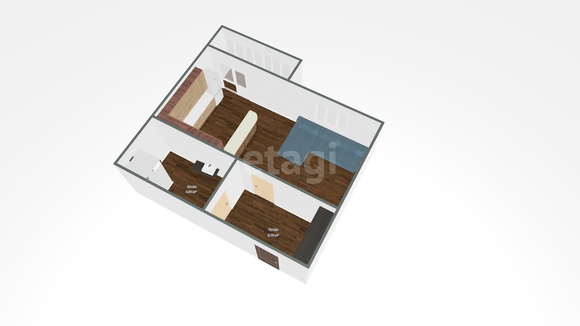 Продажа 1-комнатной квартиры, Южно-Сахалинск, Сахалинская область,  Южно-Сахалинск