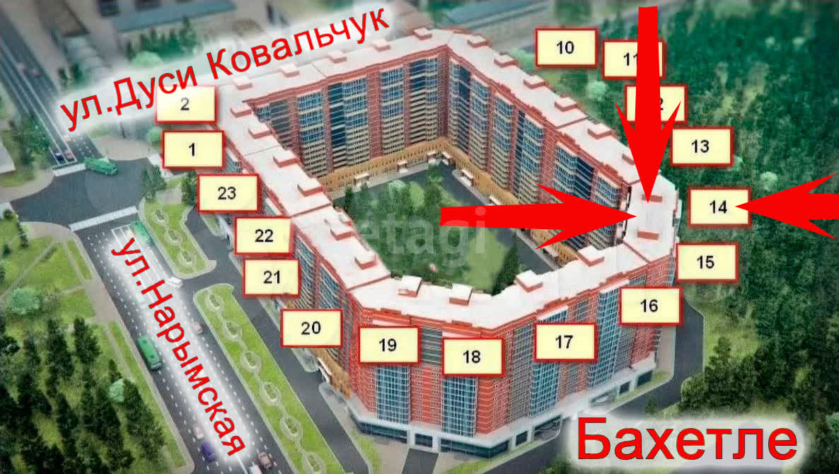 Дуси Ковальчук 238, продам 3-комнатную квартиру, площадь 121 м2, цена 11  000 000 руб. | Купить квартиру в Новосибирске