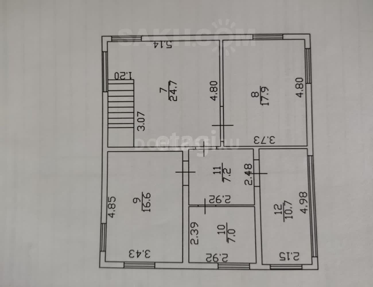 Продажа дома, 190м <sup>2</sup>, 1551 сот., Южно-Сахалинск, Сахалинская область,  