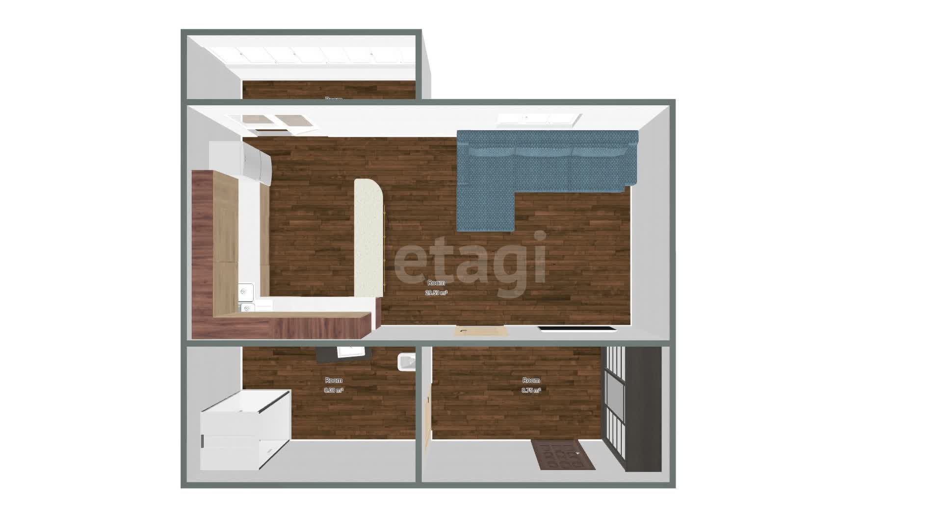 Продажа 1-комнатной квартиры, Южно-Сахалинск, Сахалинская область,  Южно-Сахалинск