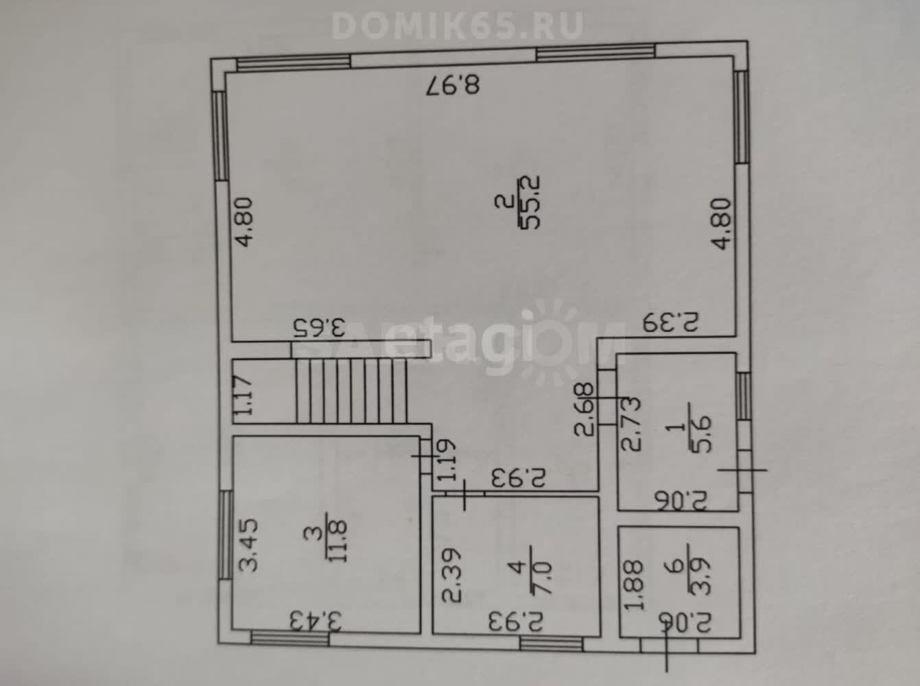 Продажа дома, 190м <sup>2</sup>, 1551 сот., Южно-Сахалинск, Сахалинская область,  
