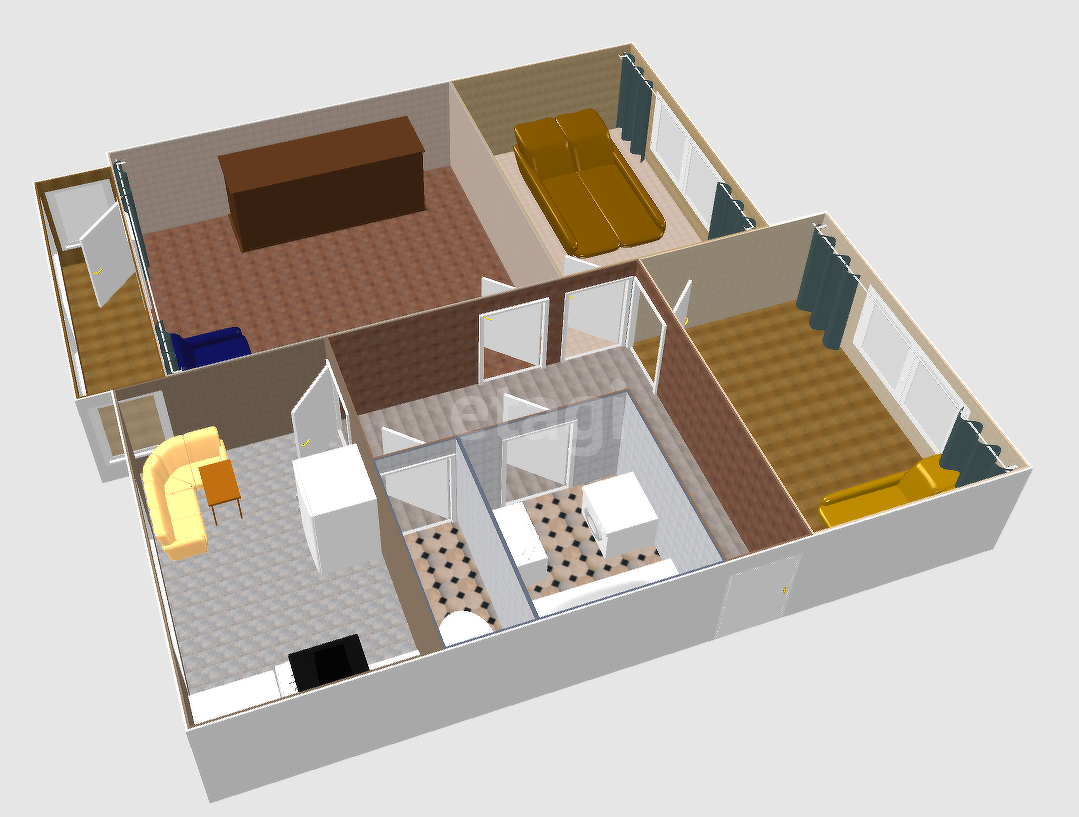 Продажа 3-комнатной квартиры, Южно-Сахалинск, Сахалинская область,  Южно-Сахалинск