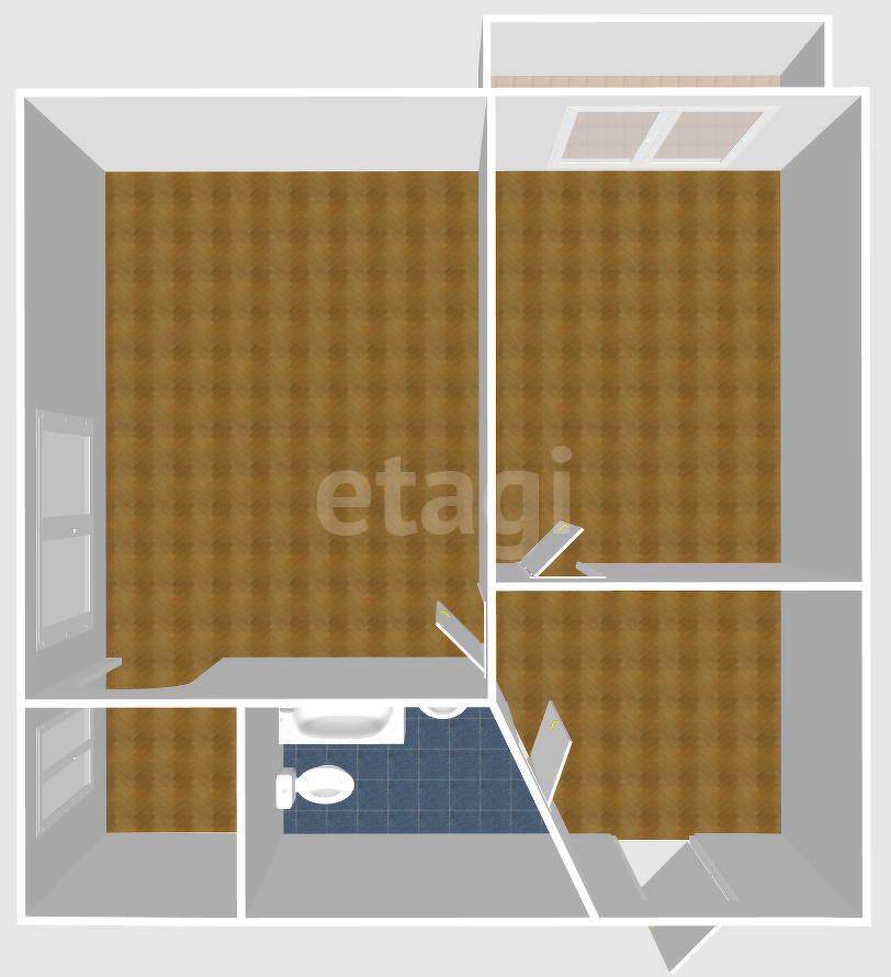 Продажа 2-комнатной квартиры, Южно-Сахалинск, Сахалинская область,  Южно-Сахалинск