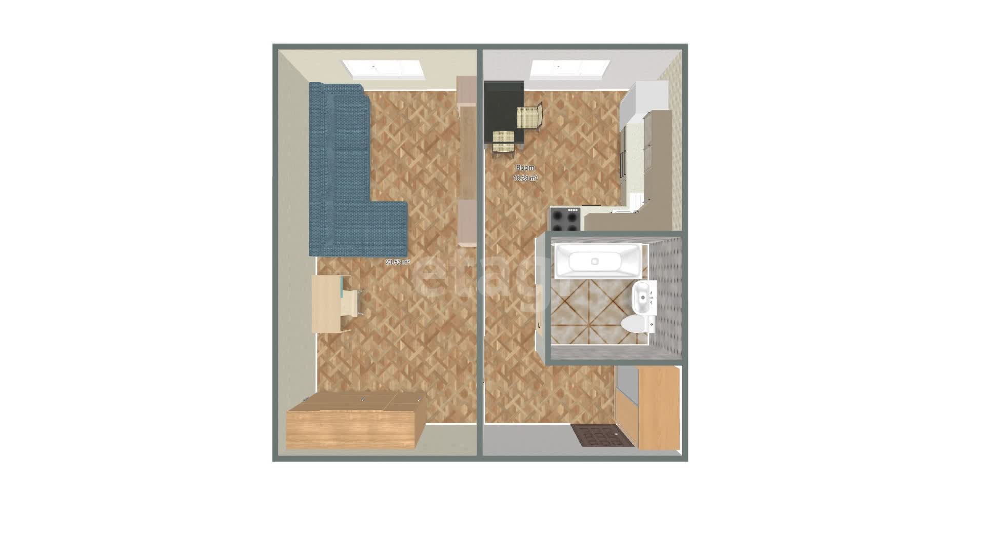 Продажа 1-комнатной квартиры, Южно-Сахалинск, Сахалинская область,  Южно-Сахалинск