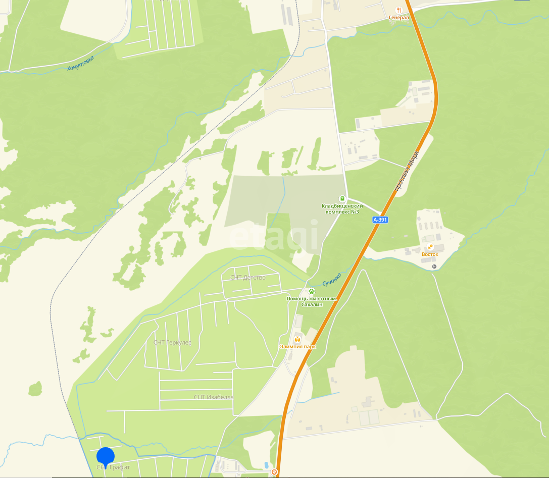 Продажа участка, Южно-Сахалинск, Сахалинская область,  Южно-Сахалинск