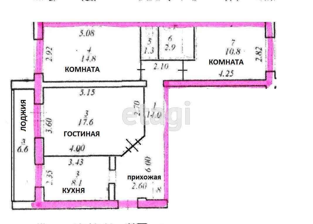 Продажа 3-комнатной квартиры, Южно-Сахалинск, Сахалинская область,  Южно-Сахалинск