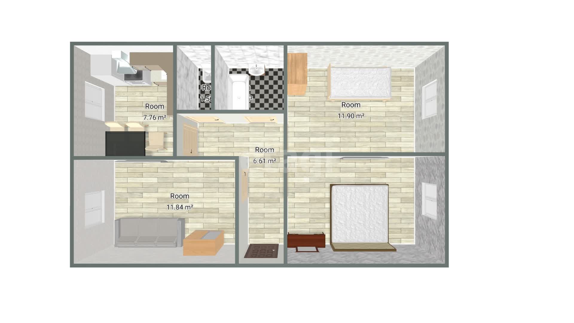 Продажа 3-комнатной квартиры, Южно-Сахалинск, Сахалинская область,  Южно-Сахалинск