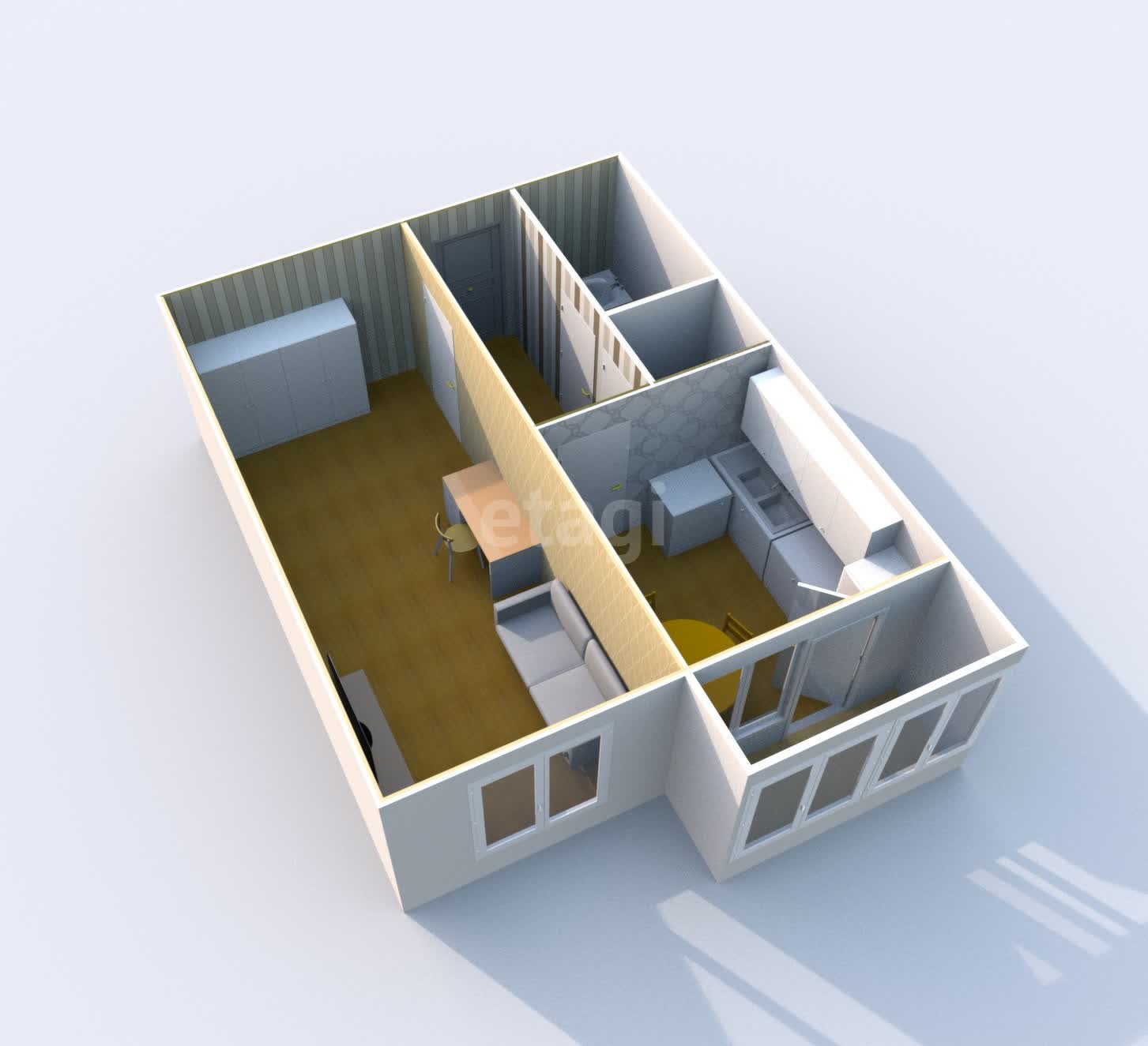 Продажа 1-комнатной квартиры, Южно-Сахалинск, Сахалинская область,  Южно-Сахалинск