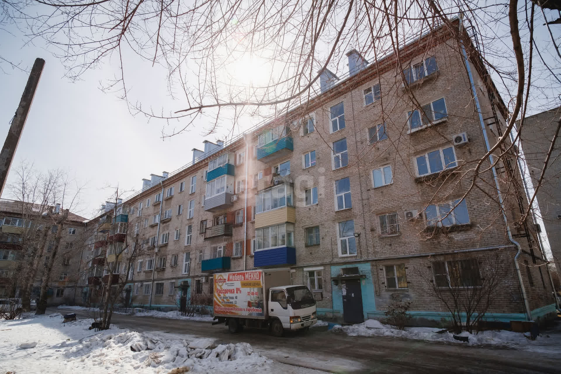 Продажа 2-комнатной квартиры, Комсомольск-на-Амуре, Сидоренко,  24
