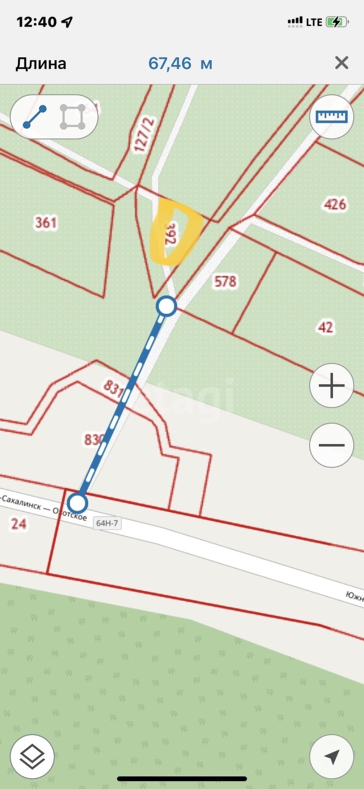 Продажа участка, Южно-Сахалинск, Сахалинская область,  Южно-Сахалинск