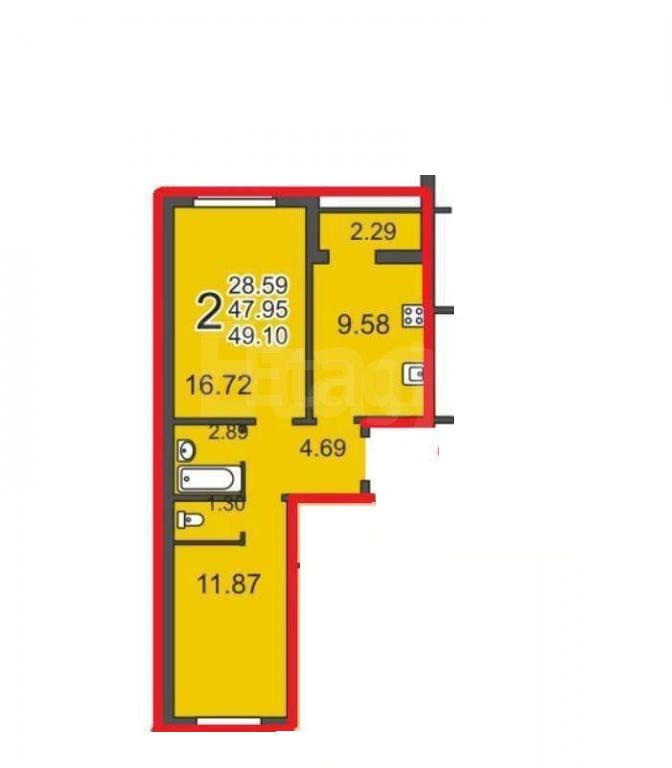 Продажа 2-комнатной квартиры, Саратов, Саратовская область,  Саратов