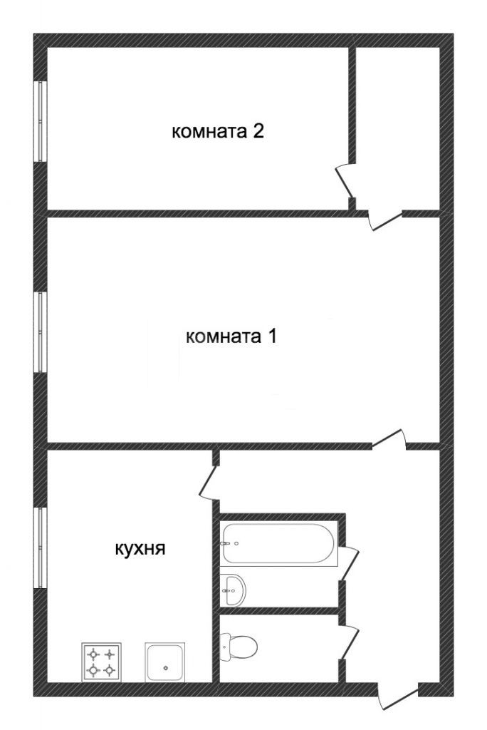 Продажа 3-комнатной квартиры, Заводоуковск, Заводская,  7г