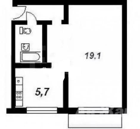 Продажа 1-комнатной квартиры, Саратов, Саратовская область,  Приволжский