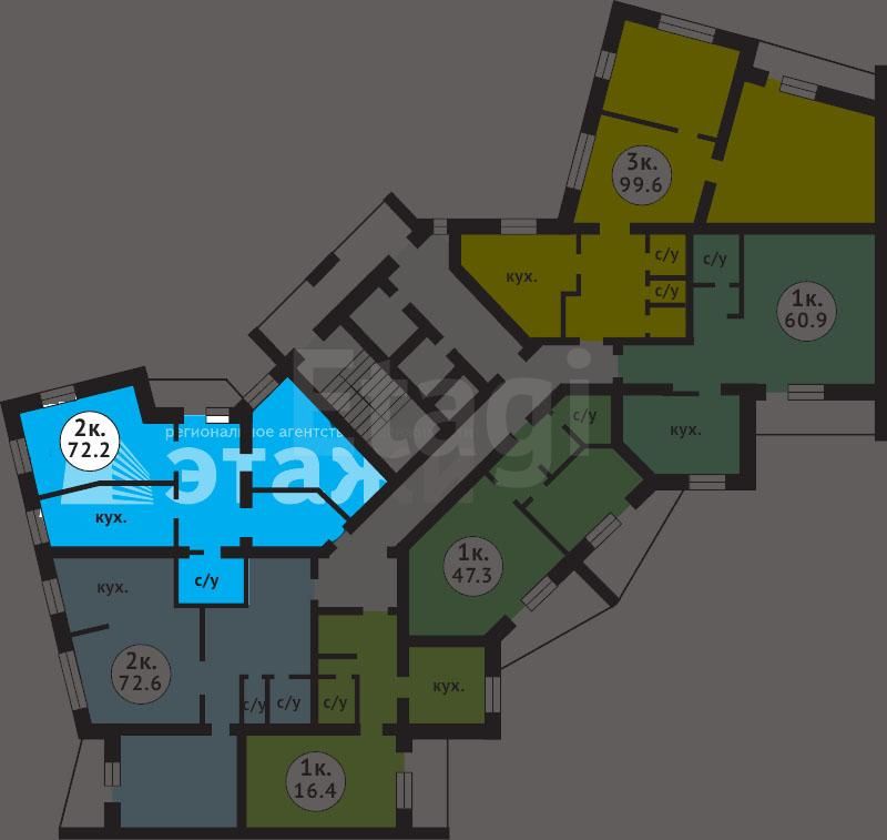 Продажа 2-комнатной квартиры, Саратов, Саратовская область,  Энгельс