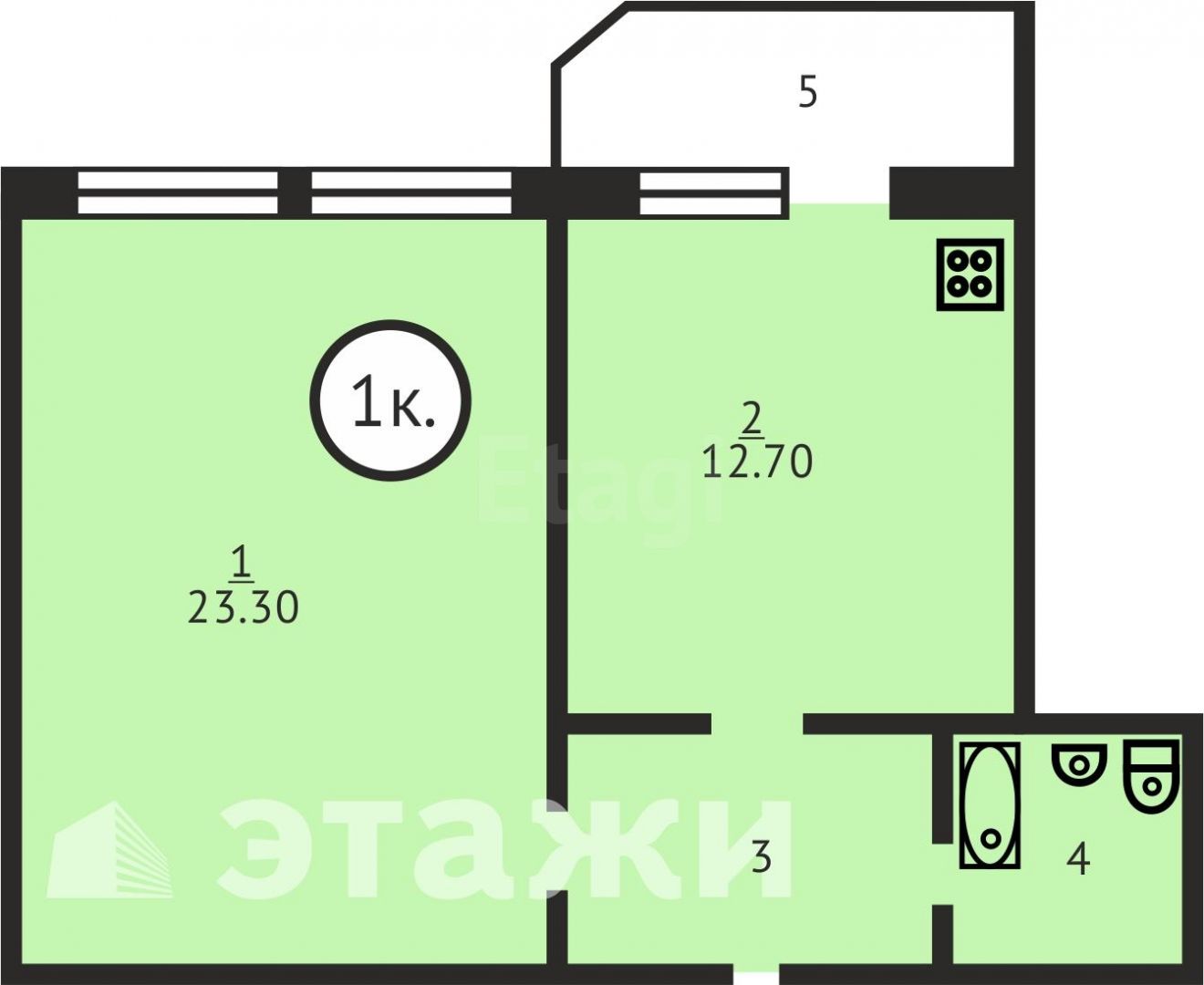 Продажа 1-комнатной квартиры, Саратов, Саратовская область,  Саратов