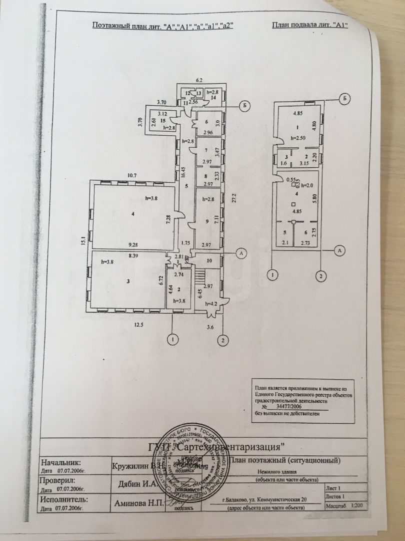 Продажа коммерческой недвижимости, 327м <sup>2</sup>, Саратов, Саратовская область,  Балаково
