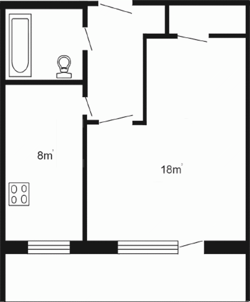 Продажа 1-комнатной квартиры, Саратов, Саратовская область,  Энгельс