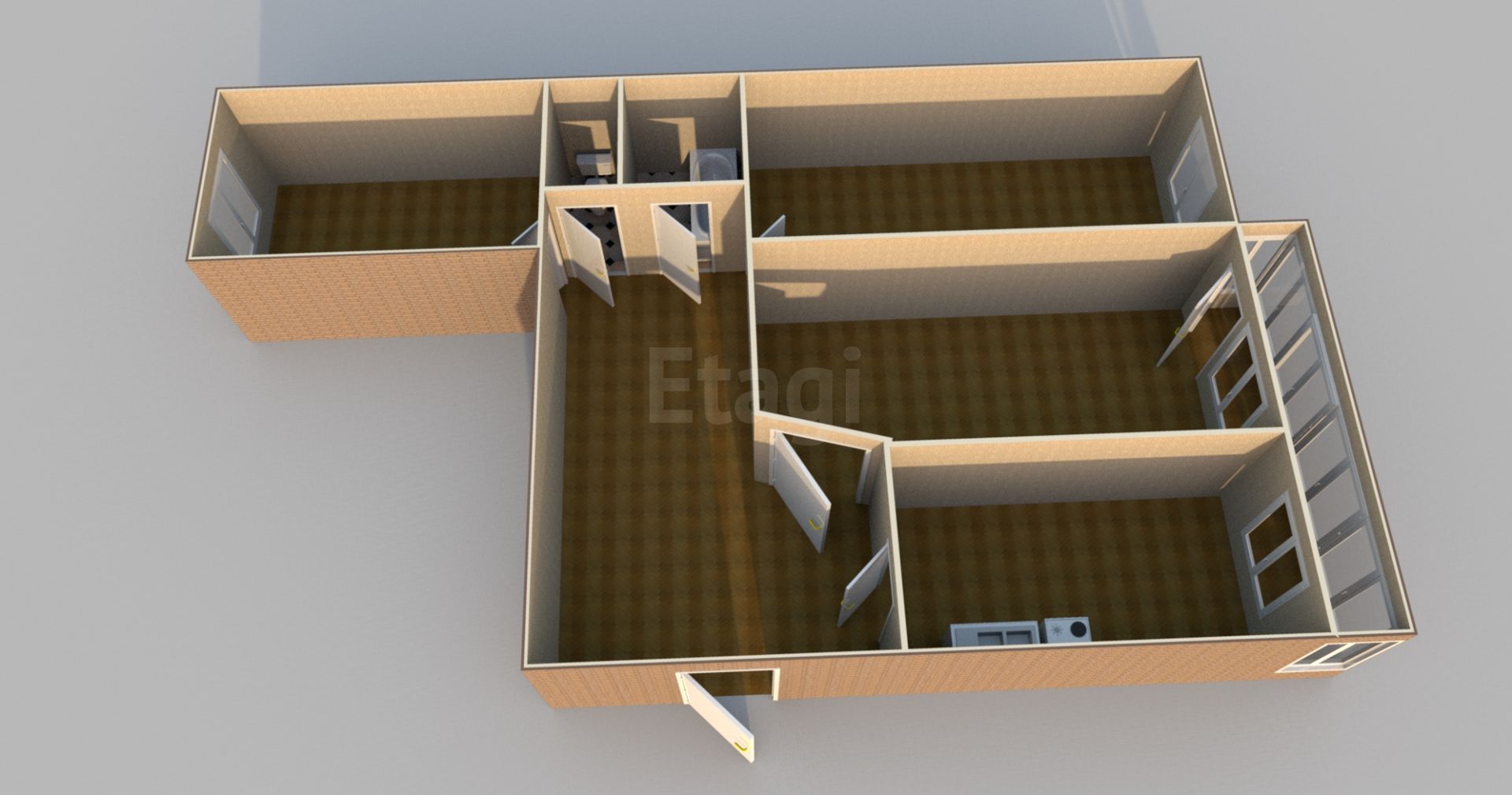 Продажа 3-комнатной квартиры, Южно-Сахалинск, Сахалинская область,  Южно-Сахалинск
