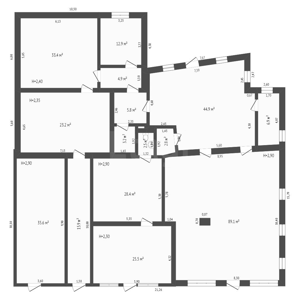Продажа коммерческой недвижимости, 344м <sup>2</sup>, Ялуторовск, Свободы,  106
