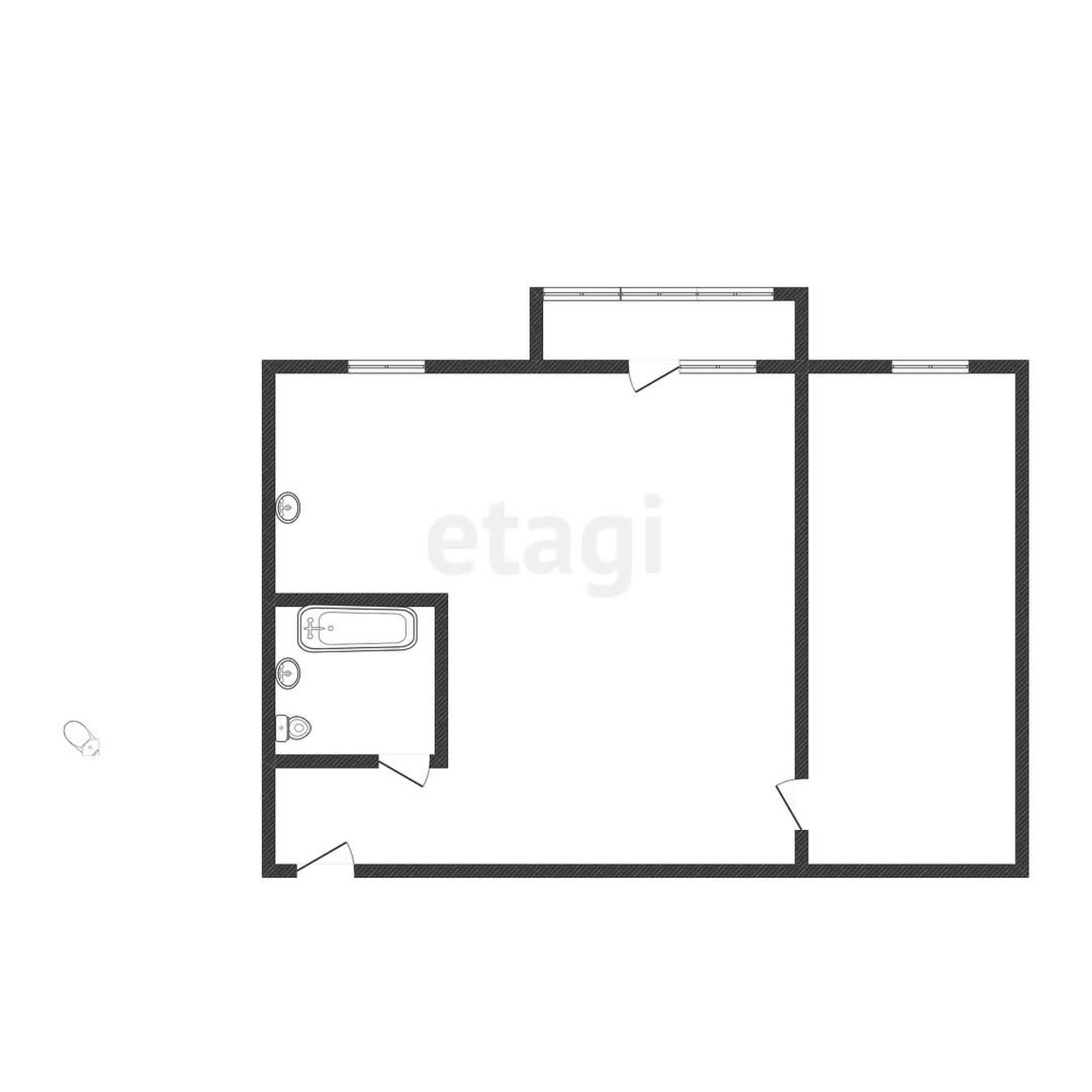 Продажа 2-комнатной квартиры, Улан-Удэ, Республика Бурятия,  Улан-Удэ