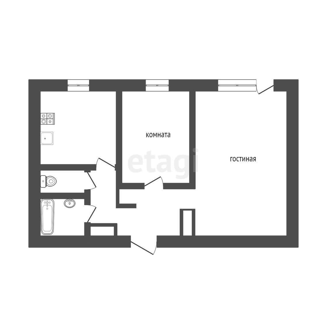 Продажа 2-комнатной квартиры, Улан-Удэ, Республика Бурятия,  Улан-Удэ