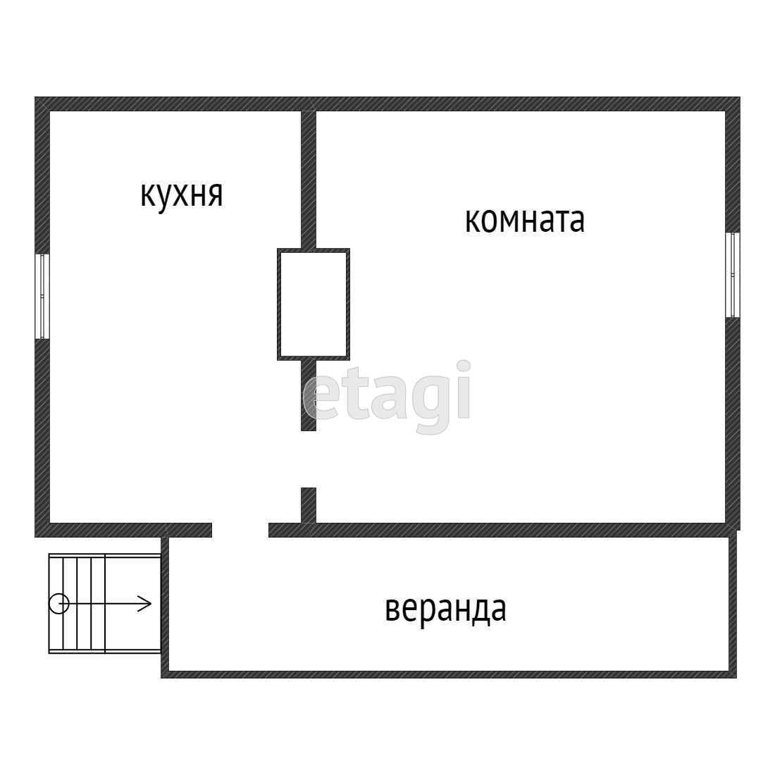 Продажа дома, 24м <sup>2</sup>, 7 сот., Улан-Удэ, Республика Бурятия,  Тарбагатайский