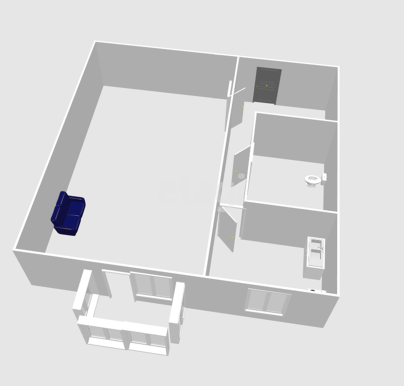 Продажа 1-комнатной квартиры, Южно-Сахалинск, Сахалинская область,  Южно-Сахалинск