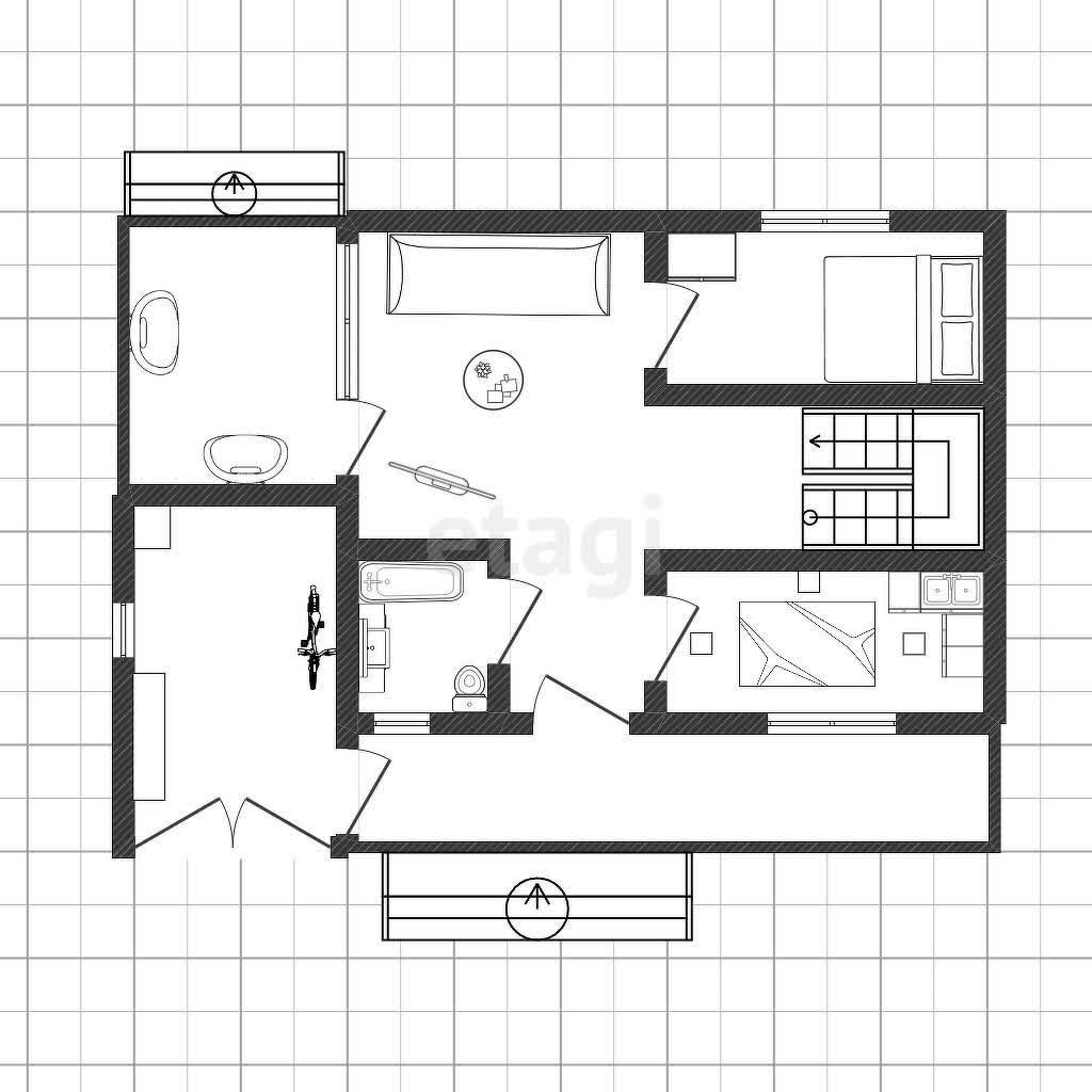 Продажа дома, 180м <sup>2</sup>, 7 сот., Улан-Удэ, Республика Бурятия,  Тарбагатайский