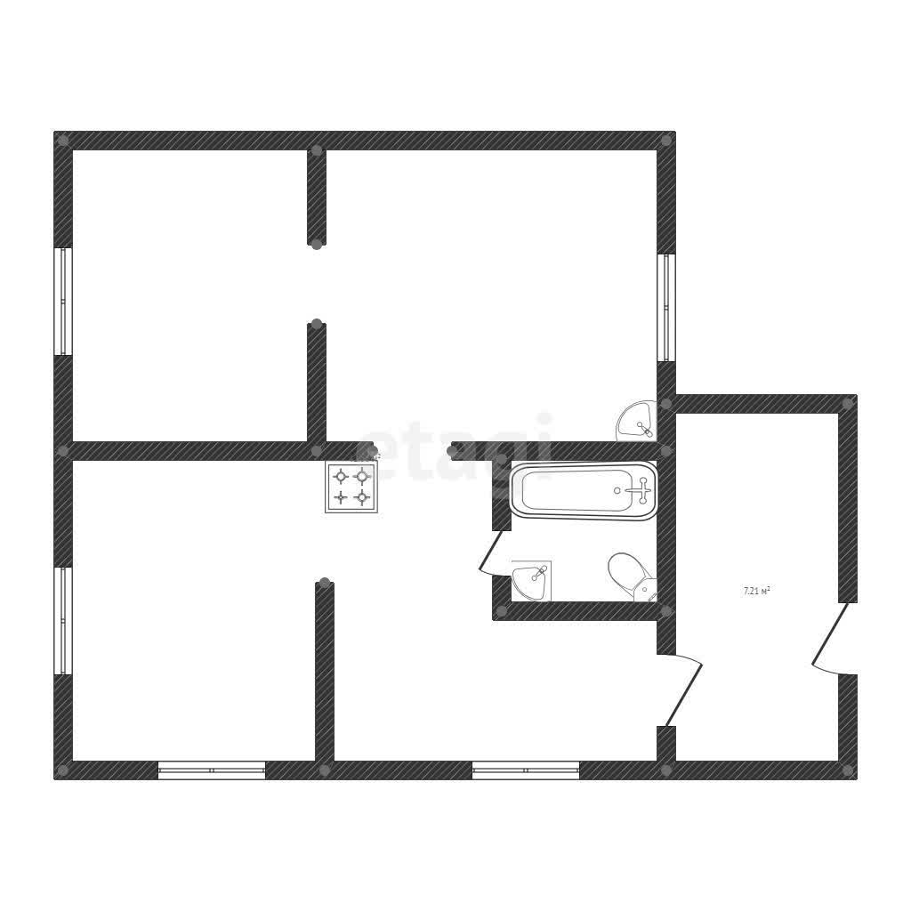 Продажа дома, 88м <sup>2</sup>, 4 сот., Улан-Удэ, Республика Бурятия,  Советский