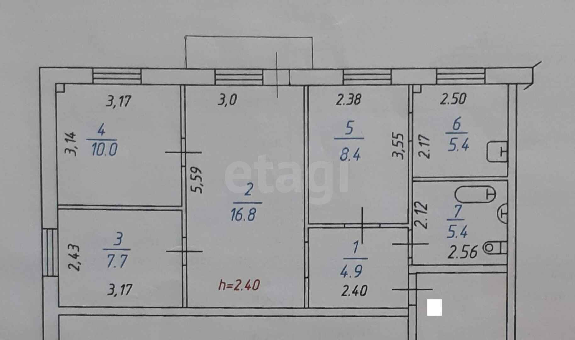 Продажа 4-комнатной квартиры, Улан-Удэ, Республика Бурятия,  Улан-Удэ
