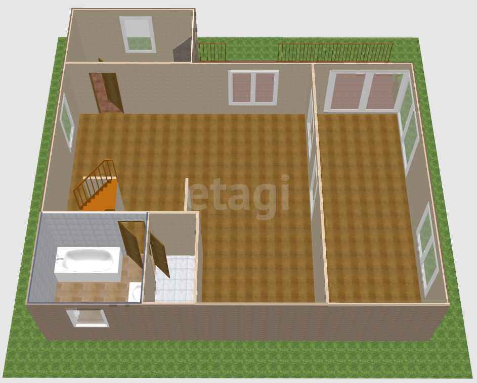 Продажа дома, 134м <sup>2</sup>, 7 сот., Южно-Сахалинск, Сахалинская область,  